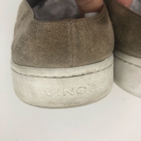 Vince tan suede slides mules - Picture 14 of 14